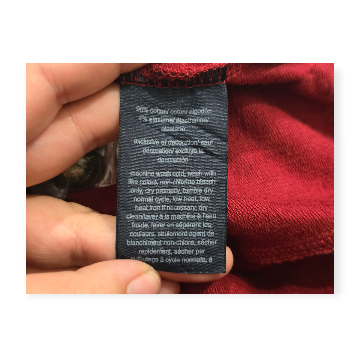 Blazer Tommy Hilfiger Chico S Color Vino De Mujer Rojo S (Usado)