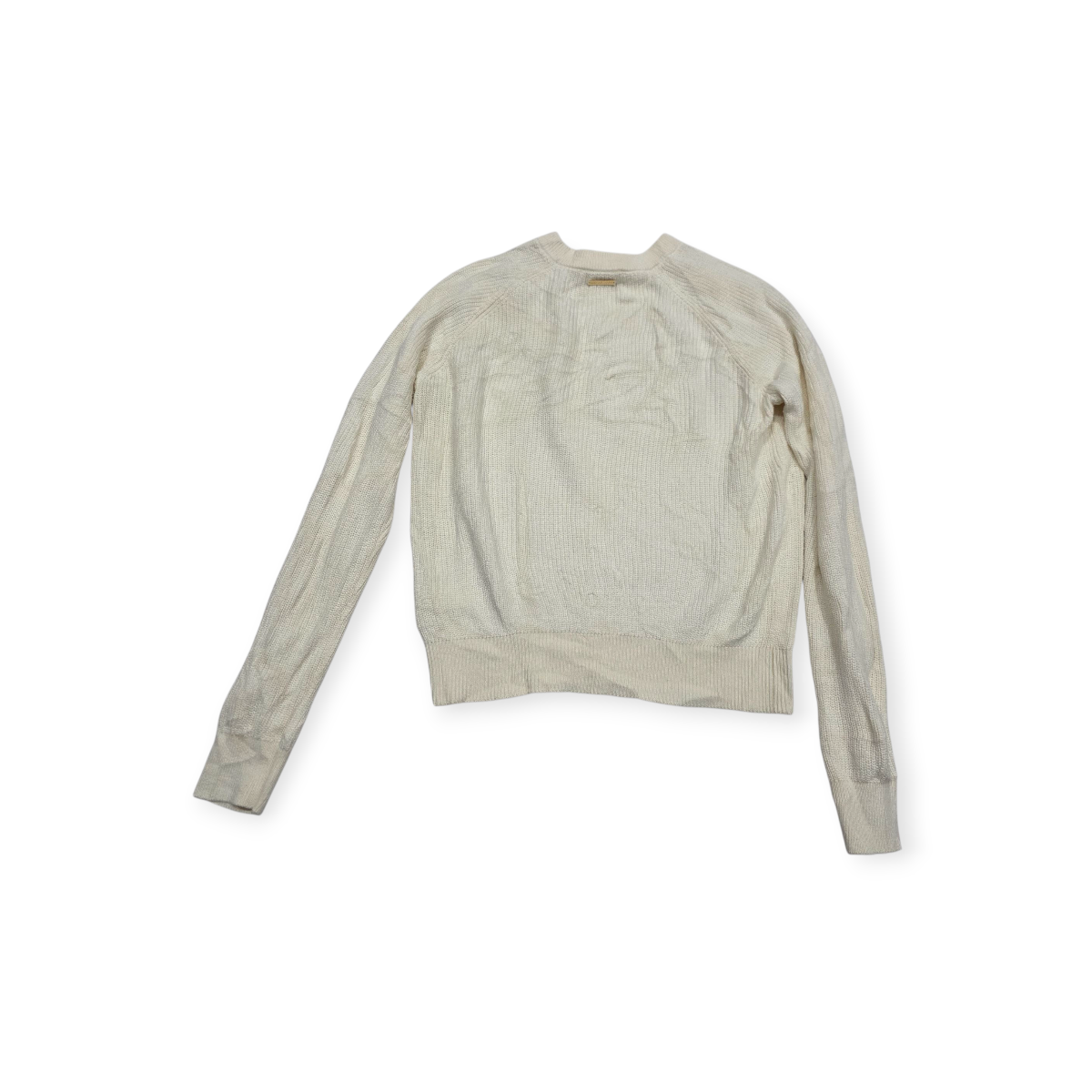 Sueter Michael Kors Chico S Color Hueso Con Dorado (Usado)