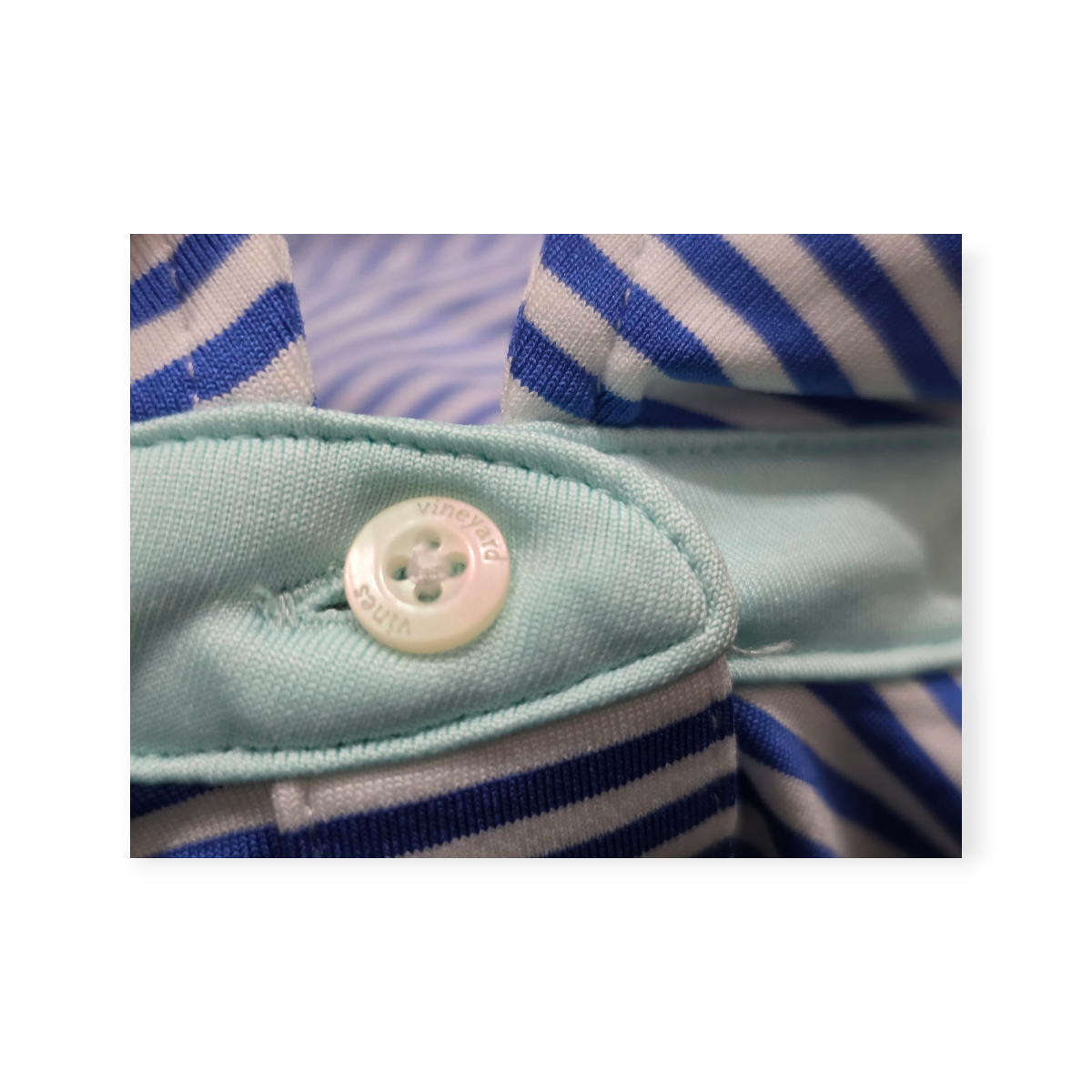 Vestido Vineyard Vines Performance Rayado De Mujer Chico S