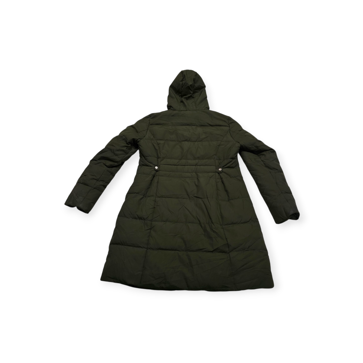 Abrigo Puffer Ralph Lauren Mujer Talla L Capucha Con Forro