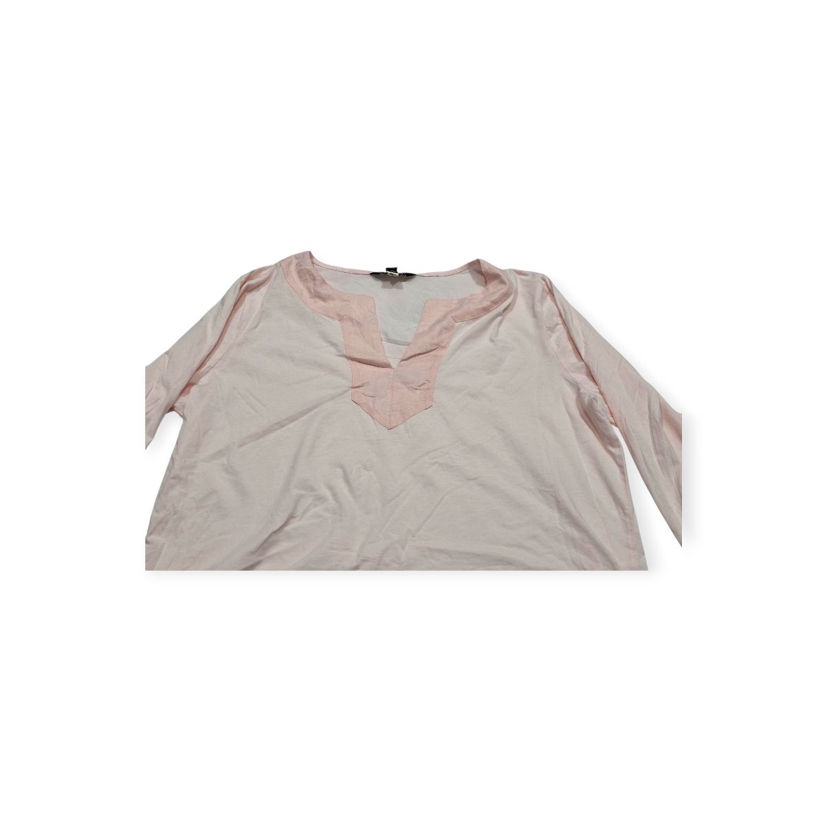 Blusa Ralph Lauren Rosa Claro De Mujer Manga 3/4 Talla 1x