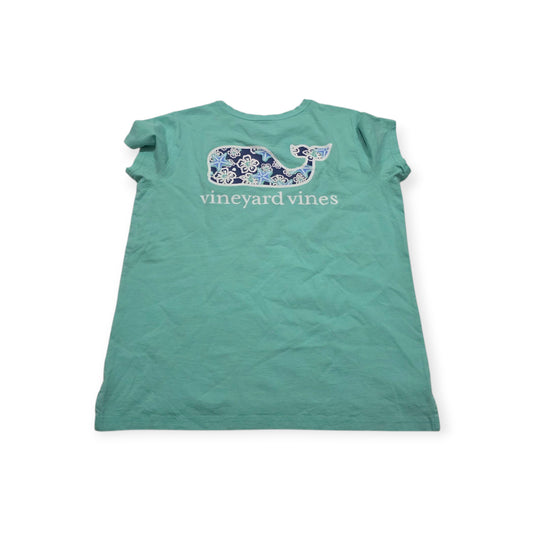 Playera Vineyard Vines Xchico Xs Menta Manga Corta De Mujer