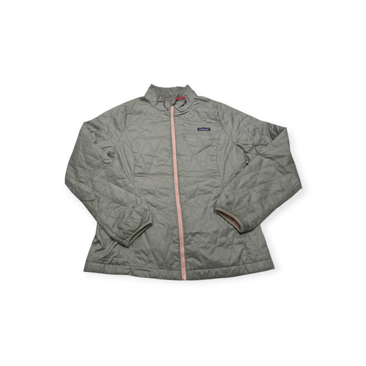 Chamarra Patagonia Xxgrande Xxl Adolescent (16-18)gris Rosa (Usado)